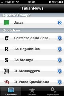 Leggi i quotidiani italiani senza abbonamento con l'app iTalianNews Free