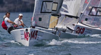 NOTARO, TURNOVER E CAMAY IN TESTA ALLA CLASSIFICA GENERALE AUDI SAILING SERIES MELGES 20. JINGLE 3, REGGINI E BACIO I PRIMI DI GIORNATA