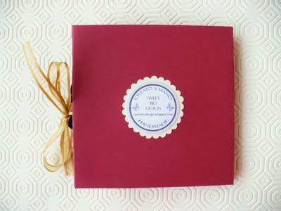 Scrapbooking tutorial: Mini album Laurea