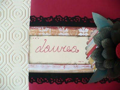 Scrapbooking tutorial: Mini album Laurea