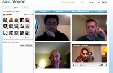 Con SocialEyes nasce la videochat su Facebook