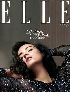 Lily Allen in Dolce & Gabbana su Elle UK