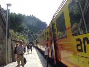 arenaways monterosso cinque terre mare stazione ferrovia