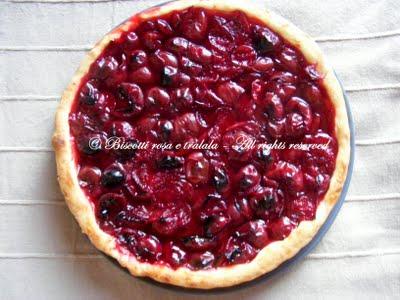 Una crostata dolce e aspra