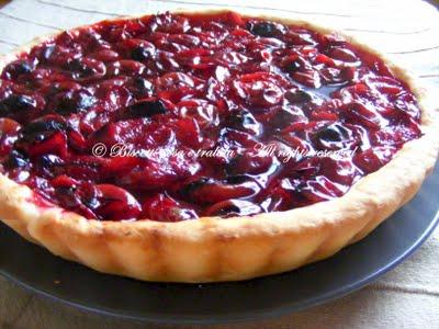 Una crostata dolce e aspra