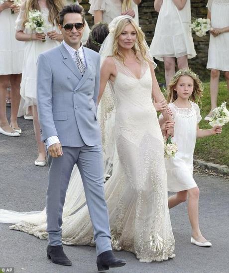 Kate Moss and Jamie Hitch wedding