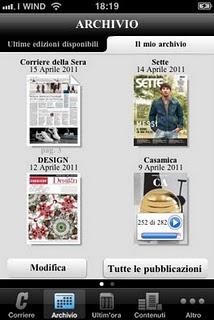 Corriere della Sera - Digital Edition per iPhone