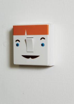 Adesivi divertenti per interruttori: Light Up Your Mood Stickers