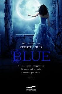 La copertina di Blue di Kerstin Gier