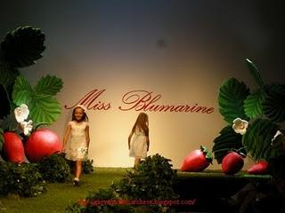 Nobili bimbe per la sfilata di Miss Blumarine. Pitti Bimbo 73