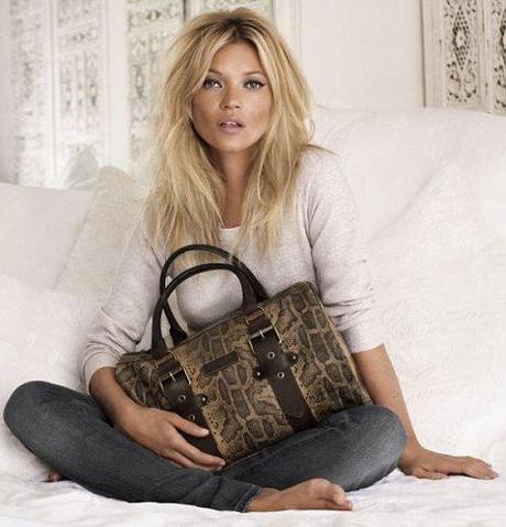 Kate Moss per la Campagna Pubblicitaria di Longchamp A/I 2011-12