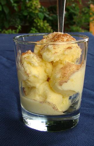 gelato all'ananas