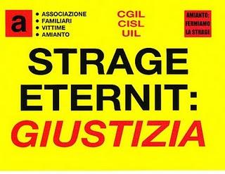 Processo Eternit : il PM chiede vent'anni di reclusione per i vertici dell'azienda