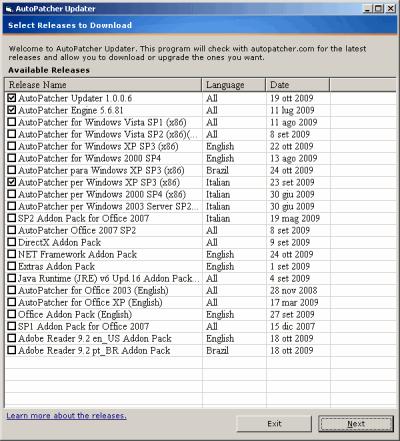 Aggiornare più sistemi Windows con AutoPatcher