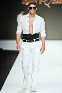 MY MFW SS 2012: DIRK BIKKEMBERGS SPORT COUTURE, un tuffo in passerella