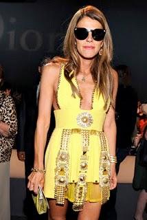 Anna dello Russo in Fausto Puglisi