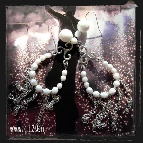 orecchini triscele - triskele earrings 1129