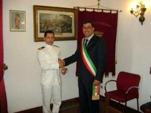 Terrasini: Visita istituzionale del nuovo Comandante Ufficio Circondariale Marittimo