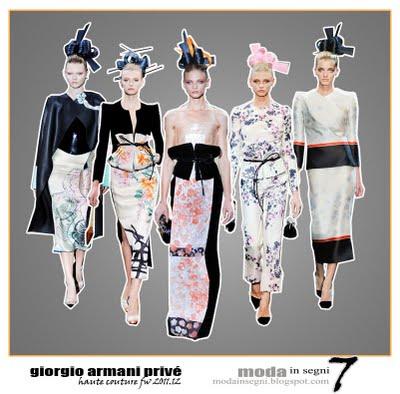 Le pagelle: GIORGIO ARMANI PRIVE' FALL WINTER 2011 2012