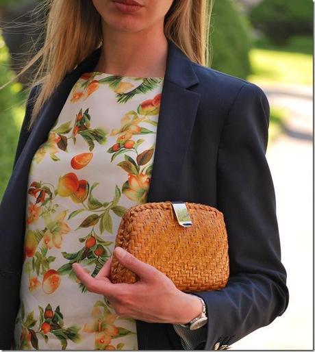 Stella McCartney, fruit print, s/s 2011, stampe frutta, zara, blazer, fendi, dondup, cinti