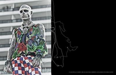 Pierrot Tropical by Rick Genest