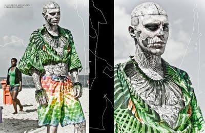 Pierrot Tropical by Rick Genest