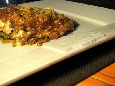 ADESSO SONO TUTTO PER TE - LASAGNE DI MELANZANE CON BESCIAMELLA E RAGU' - AUBERGINE LASAGNA