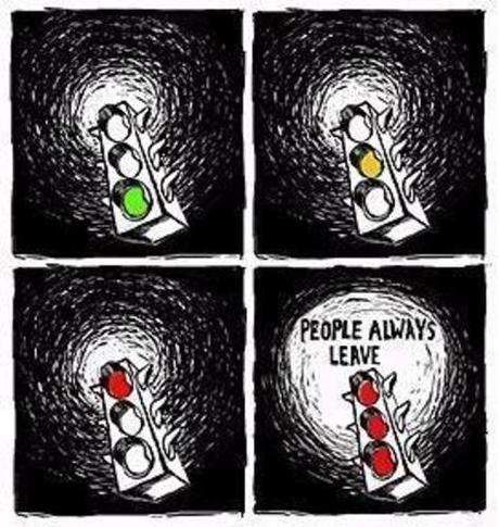 People always leave