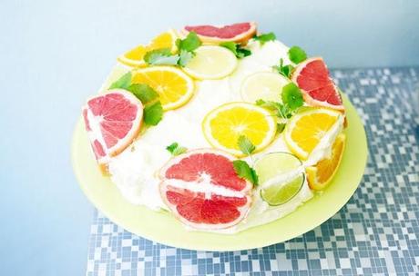 Orange, lemon and citron