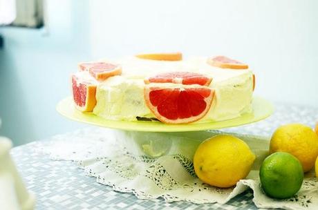 Orange, lemon and citron