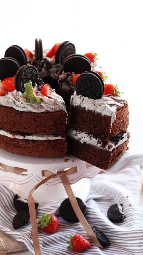 Oreo Chiffon Cake Oreo Chiffon Cake
