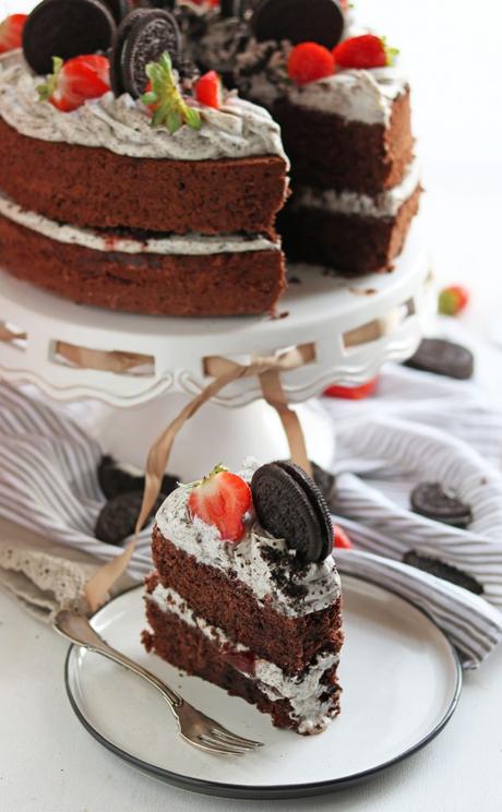 Oreo Chiffon Cake Oreo Chiffon Cake