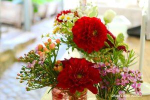 Rose rosse e juliet color pesca per un bouquet speciale Rose rosse e juliet color pesca per un bouquet speciale