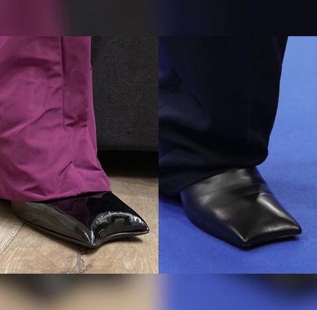 Buccia di Banana/Scarpe dal becco quadrato (e copioni)! Buccia di Banana/Scarpe dal becco quadrato (e copioni)!