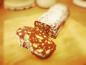 Salame di cioccolato…vegano! mde