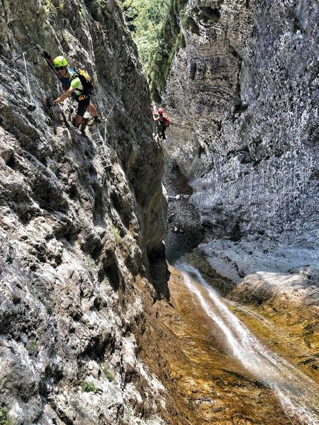 via ferrata signora delle acque rio ruzza via ferrata signora delle acque rio ruzza
