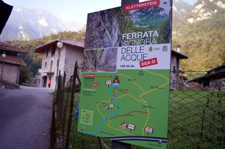 via ferrata signora delle acque rio ruzza via ferrata signora delle acque rio ruzza