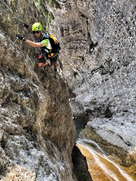 via ferrata signora delle acque rio ruzza via ferrata signora delle acque rio ruzza