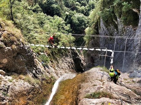 via ferrata signora delle acque rio ruzza via ferrata signora delle acque rio ruzza