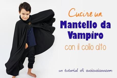 Come cucire un mantello da vampiro con collo alto per Halloween Impara come cucire un mantello da vampiro con collo alto per Halloween! Questo travestimento fai da te è perfetto per ogni età e taglia, e il tutorial è semplice! #vampiro #halloween #travestimento