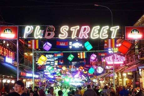 Cosa fare a Siem Reap (+Consigli) Pub Street Siem Reap