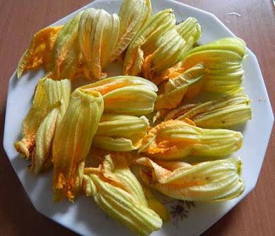 FRITTELLE DI FIORI DI ZUCCA FRITTELLE DI FIORI DI ZUCCA