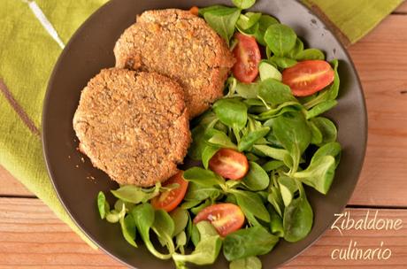 Burger di ceci e funghi Burger di ceci e funghi