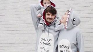 60 Costumi di Halloween fai da te FACILI per 2019 Baby Shark per famiglia