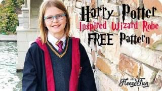 60 Costumi di Halloween fai da te FACILI per 2019 Mantello da Harry Potter (cartamodello gratuito)