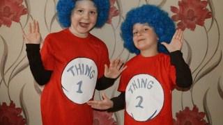 60 Costumi di Halloween fai da te FACILI per 2019 Coso 1 e Coso 2 di Dr. Seuss