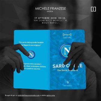 MICHELE FRANZESE CALCIO NAPOLI EVENTO MODA MICHELE FRANZESE CALCIO NAPOLI EVENTO MODA