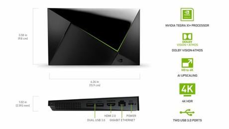 Nvidia Shield TV Pro preannunciata da Amazon con SoC Tegra X1+ e supporto Dolby Vision Nvidia Shield TV Pro