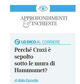 I grandi dubbi arcani dei giornalisti italiani (1) – Cazzullo e Craxi I grandi dubbi arcani dei giornalisti italiani (1) – Cazzullo e Craxi