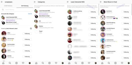 Instagram starebbe lavorando per gestire meglio gli account che si seguono Instagram starebbe lavorando per gestire meglio gli account che si seguono